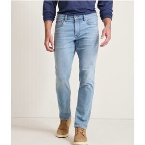 Tommy Bahama Sand Drifter Jeans Mens 38x36 Blue Authentic Straight Light Wash